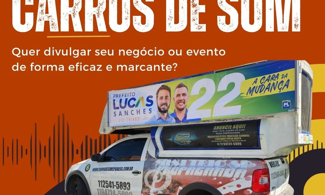 carro de som propaganda